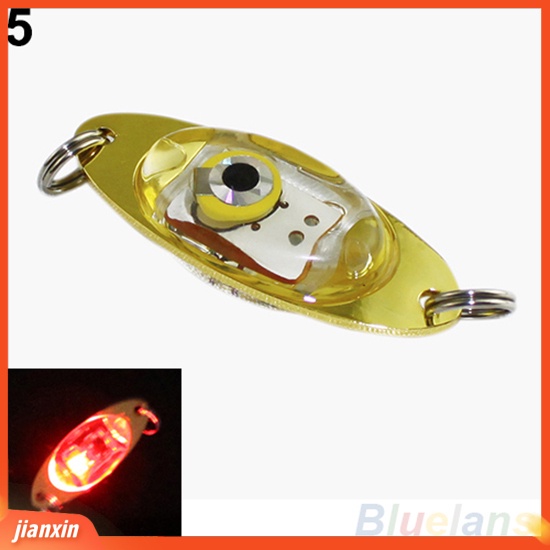 (In Stock) LED Deep Drop Bentuk Mata Bawah Air Memancing Cumi Ikan Lure Light Lampu Kedip