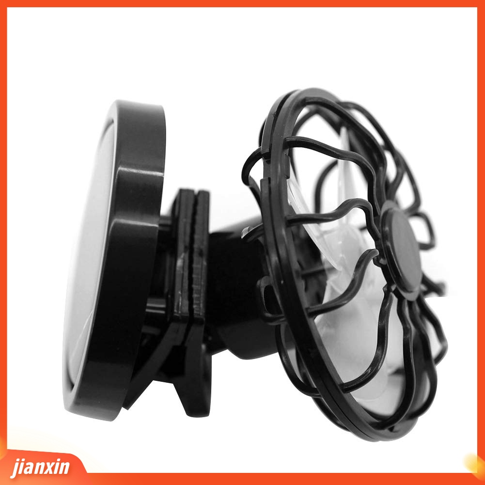 (In Stock) Musim Panas Portable Mini Solar Power Cooling Fan Air Cooler Untuk Traveling Memancing