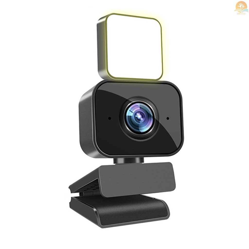 In Stock 1080P 2K Full HD Webcam AF Web Camera Built in Adjustable Light Auto Focus Microphone USB  Camera Plug and Play for PC Desktop Laptop Video Calling Conferencing Li