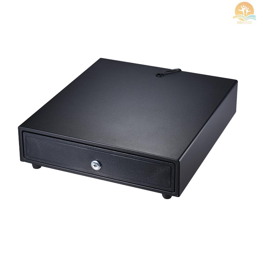 In Stock Heavy Duty Electronic Cash Drawer Box Case Storage 4tagih 5tray Koin Support Push Manual Buka Kunci-lock RJ11 Untuk Printer Epson Star POS Mesin Kasir Uang