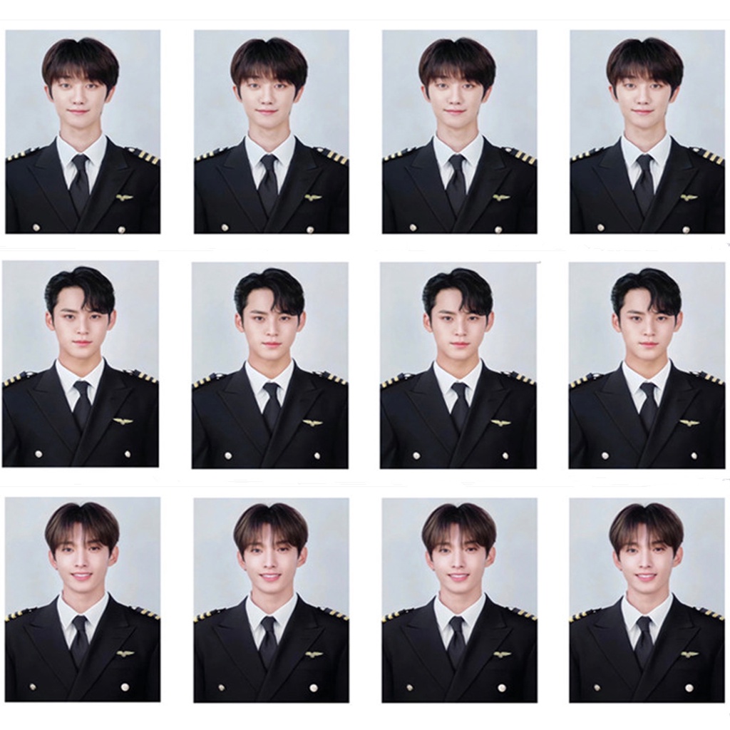 1pc SEVENTEEN Navy Setelan ID Card Lomo Photocard Kpop Postcards CARAT Collection