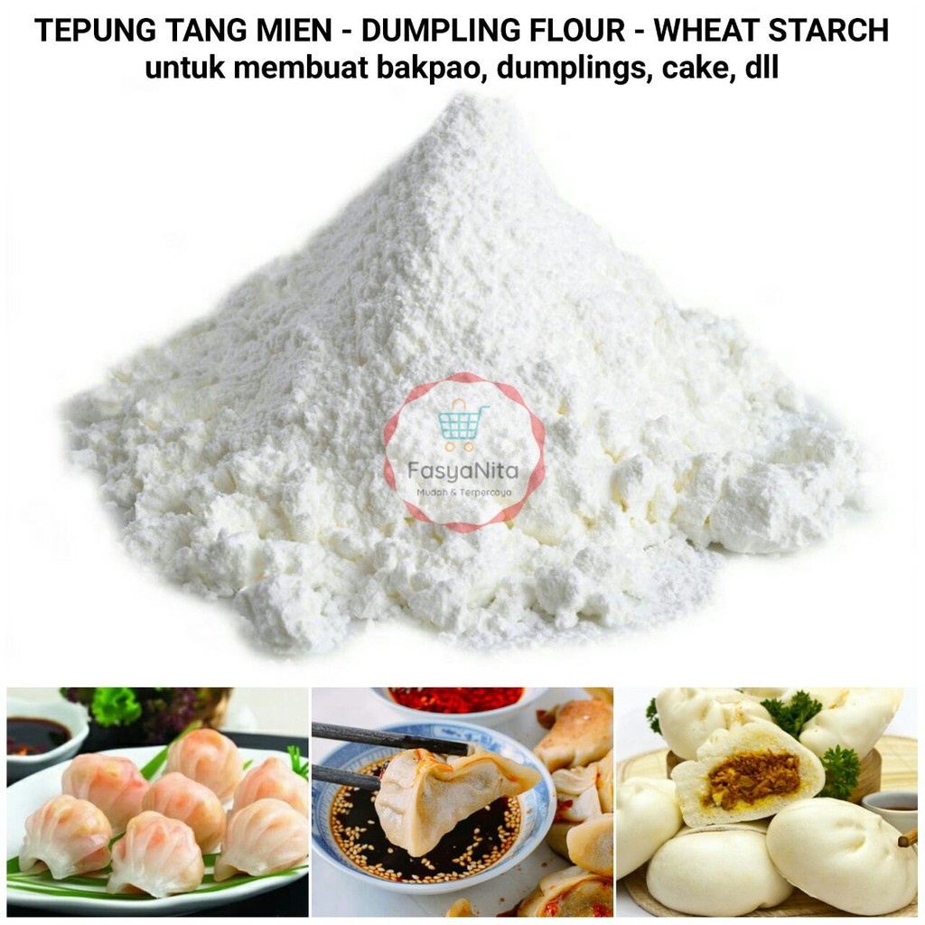 

TEPUNG TANG MIEN - TANGMIEN - TENG MIEN - WHEAT STARCH - PATI GANDUM DIMSUM - TENGMIAN FLOUR