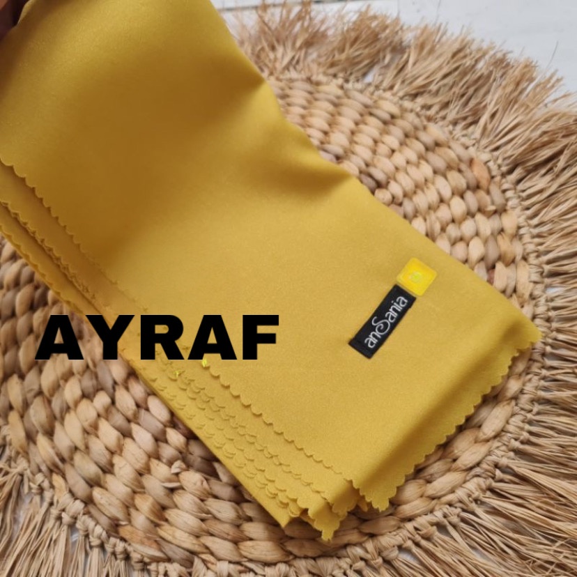 kerudung hijab segiempat shinar ansania glamour lacer cut size 110x110/Kerudung shinar glamour Ansan