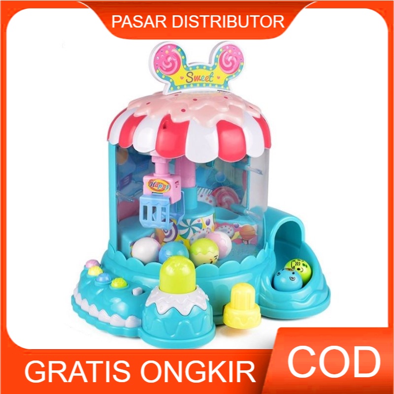 Mainan Anak Doll Catcher 1140 Mesin Capit Bola Jepit Boneka - Mainan - Mainan Anak