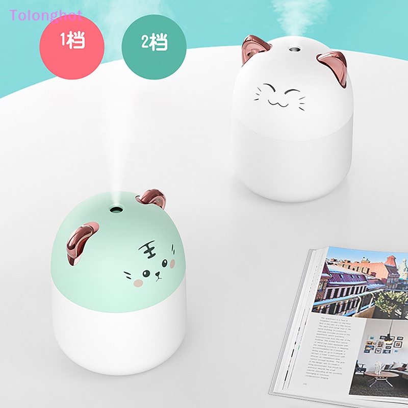 Tolonghot&gt; Cute Pet Humidifier Mini Kantor Desktop Ac Kamar Pelembab Udara Usb Kecil Rumah Tangga Kabut Berat Sumur