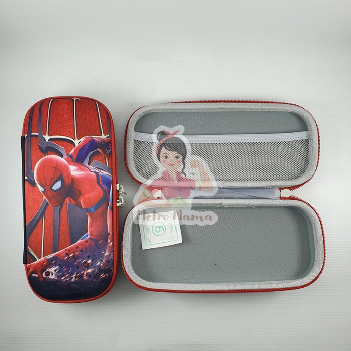 

Kotak Tempat Pensil Anak Laki Superhero Cowok Sekolah PAUD TK SD - Batman