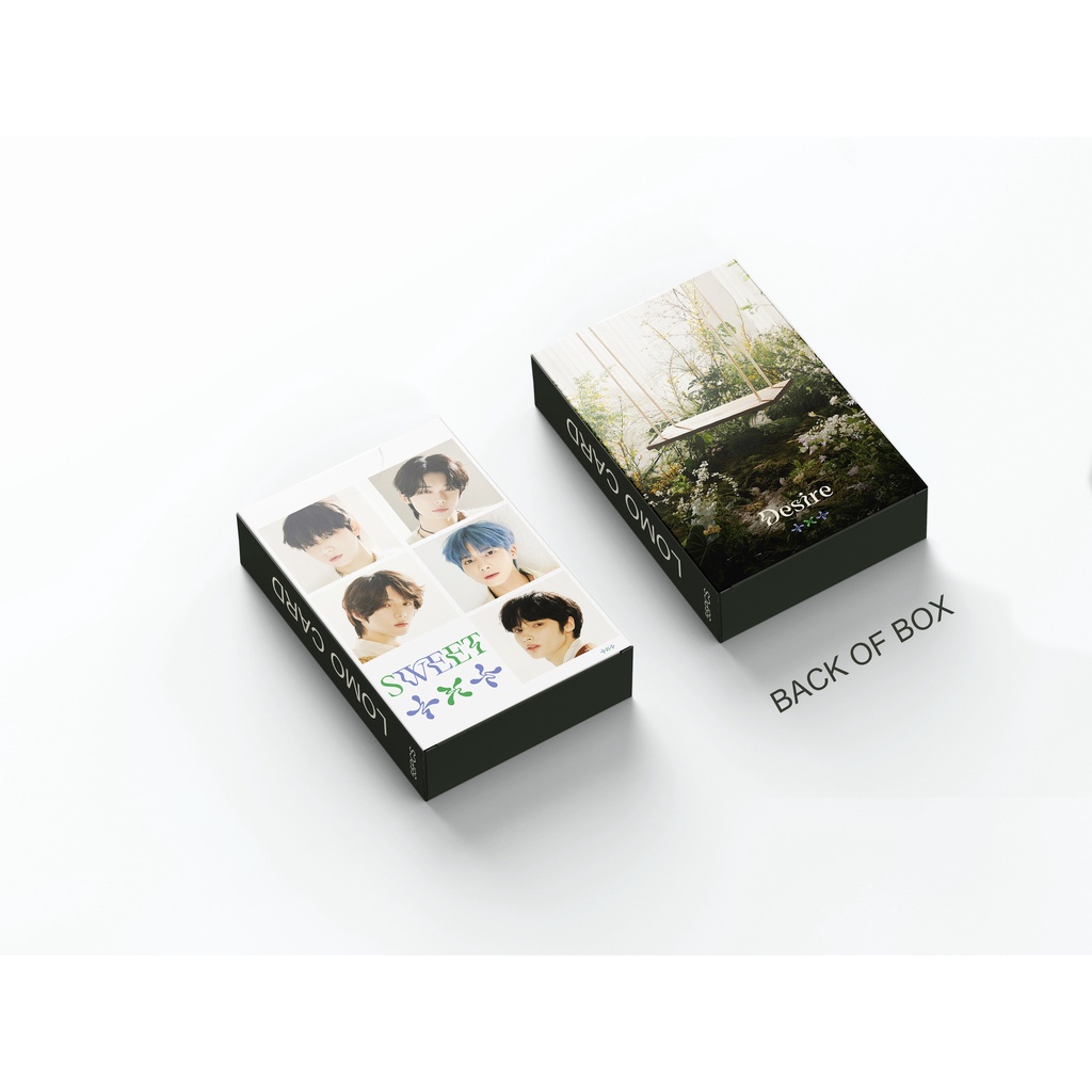 55pcs /box TXT Jepang Mini 2nd Album SWEET Photocards Desire Pasrah Kartu Lomo Tomorrow X Together Kpop Postcards