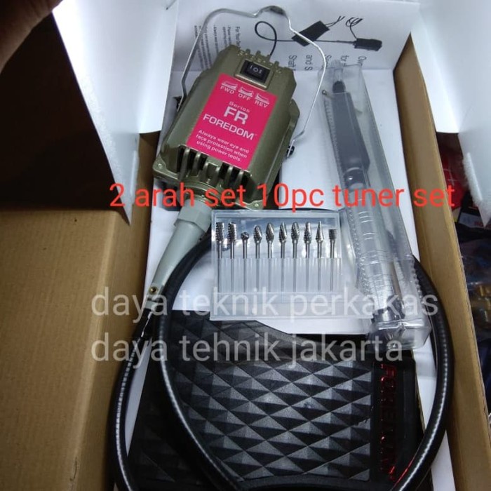 bor gantung foredom 2 arah FR set tuner 10pc - foredom REVERSIBLE 400 tuner porting dtp