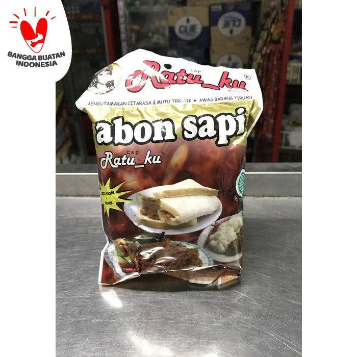 

Abon Sapi Cap Ratu Ku 100 gram | RatuKu Abon 100gram Enak Lezat Murah Promo Asli