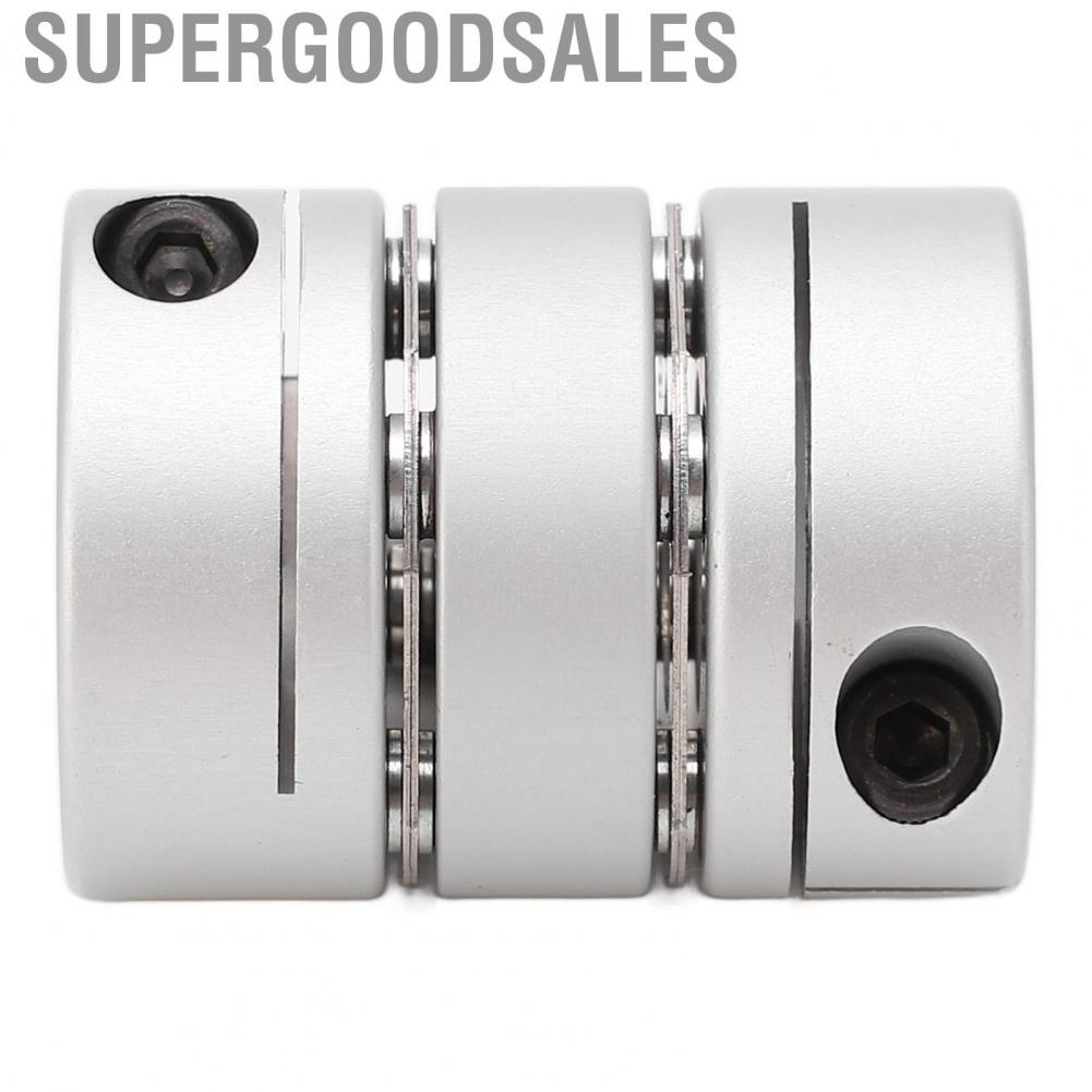 Supergoodsales Shaft Coupler  Firm Attachment Double Coupling Long Life Span for Stepper Motors