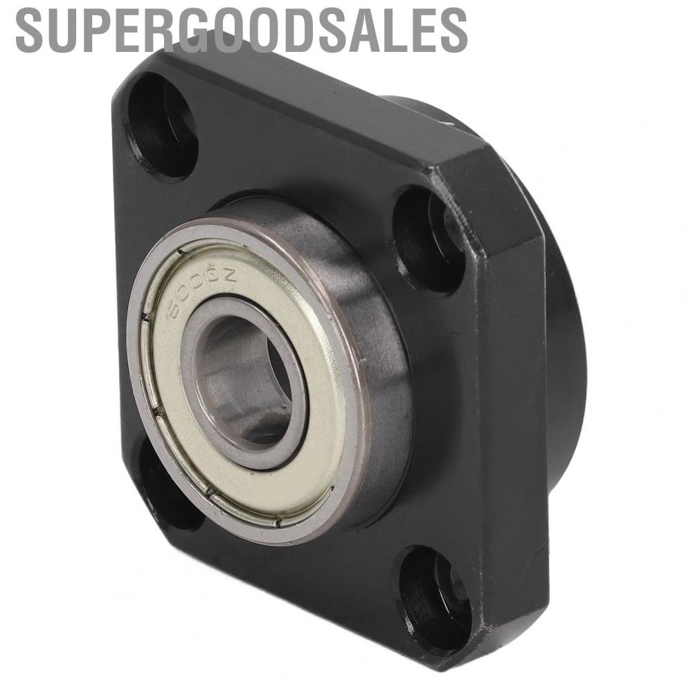 Supergoodsales Ballscrew End Bearing Block  Carbon Steel Stable Rotation Performance High Rigidity Ball Screw Support Accuracy for SFU1605