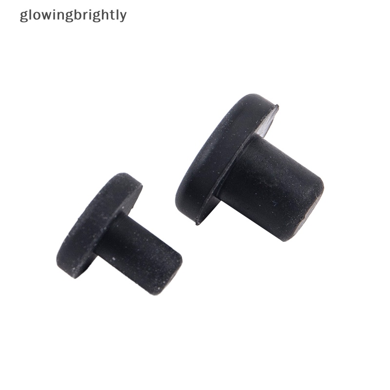 [glowingbrightly] 10pcs Tutup Lubang Karet Padat 3-12mm Tahan Suhu Tinggi Seal Hole Plug TFX