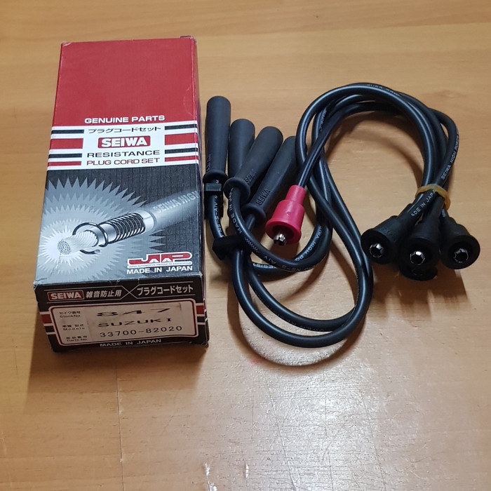 SPAREPART OTOMOTIF- Kabel Busi Set SUZUKI FORSA Seiwa Japan -KOMPONEN AKSESORIS