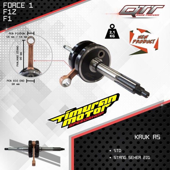 KRUK AS QTT FIZR STANDART PANJANG ORIGINAL