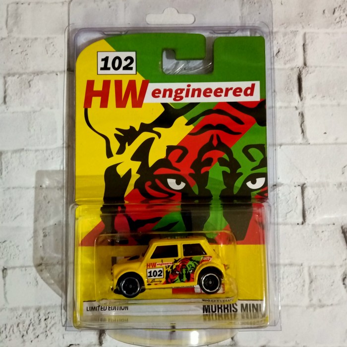 TERBARU Hot wheels Morris Mini custom Replica Morris Mini Macan (Tiger)