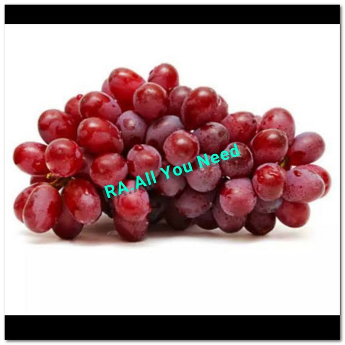 

Anggur Import Red / Red Grapes Seedles Fresh - 600gram