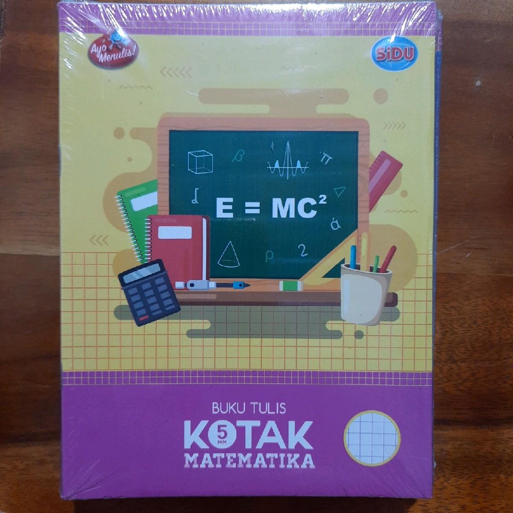 

1pcs Buku Tulis Kotak Sidu isi 38 Lembar 5mm