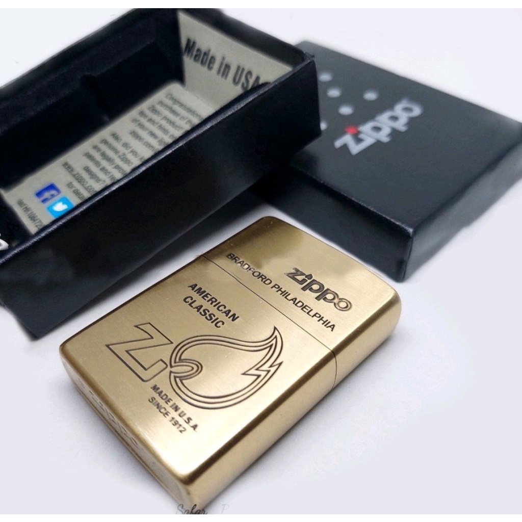 Korek Api Exclusive BAYAR DI TEMPAT(COD) KOREK ZIPPO MOTIF/GOLD SINCE 1912 FULL CASING LOGO ZIPPO BAWAH KOREK ZIPPO PREMIUM KOREK ANTIK grade premium koleksi menarik