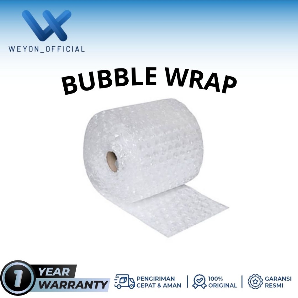 

PROMO!! BUBBLE WRAP TAMBAHAN UNTUK PACKING BARANG RENTAN PECAH