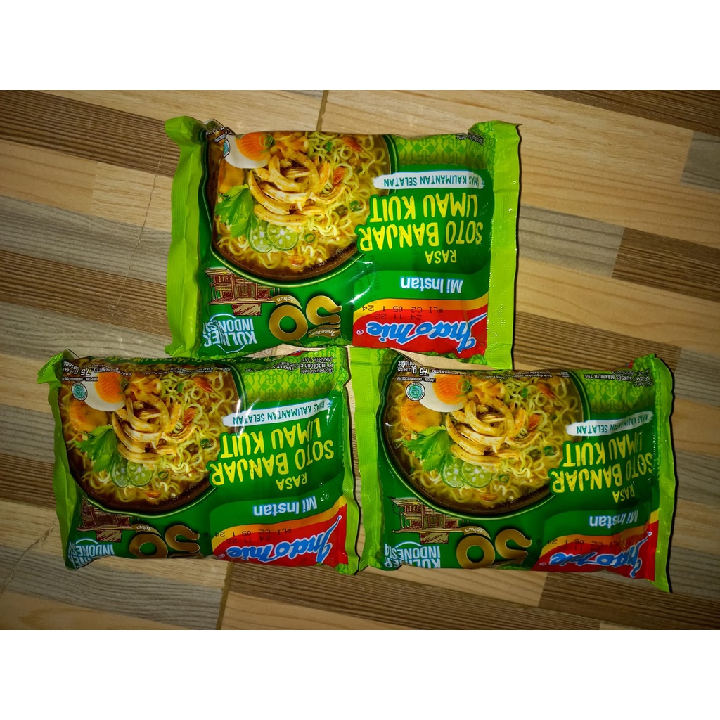 

Indomie Soto Banjar Limau Kuit Khas Kalimantan Selatan