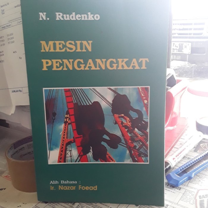 buku mesin pengangkat n rudenko erlangga