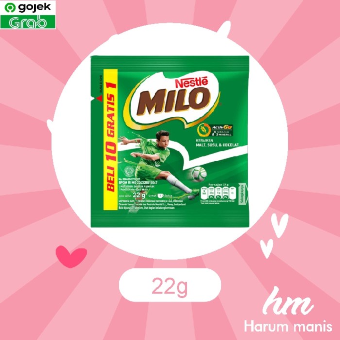 

Milo Bubuk ActivGo Sachet 22g