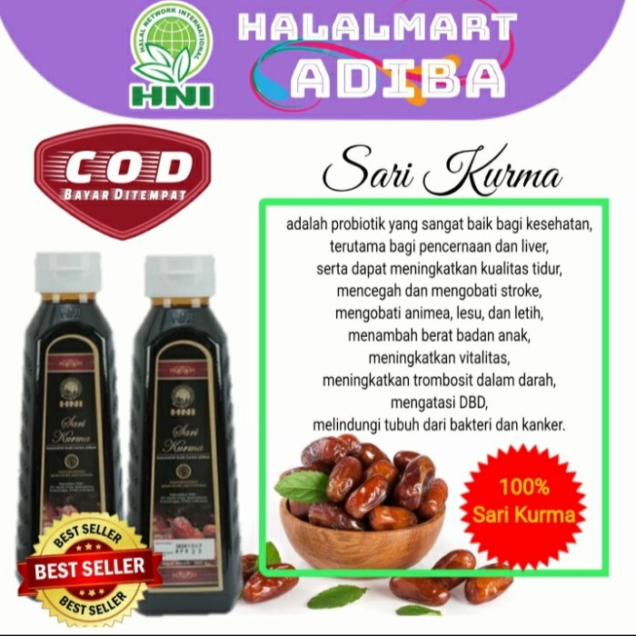 New Style Promo Sari Kurma HNI Meningkatkn HB sangat bagus untuk Ibu Hamil & Menyusui