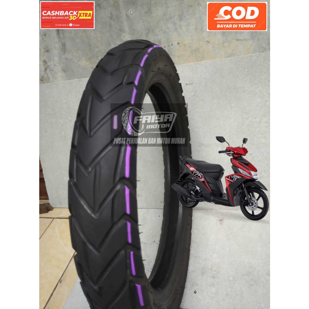 Ban Motor tubeless standar MIO M3 depan merk IRC ukuran 80/90 , Ring 14