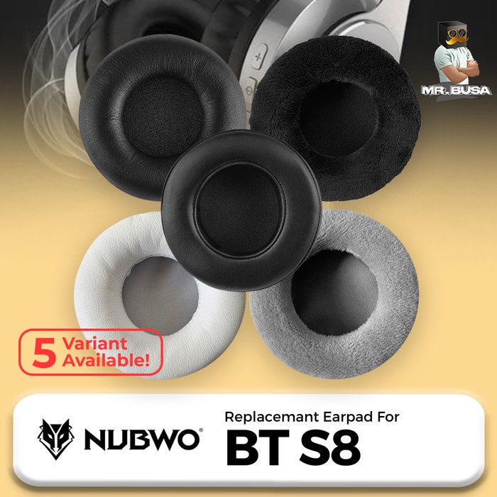 Earpad Earcup Pad Cup Foam Nubwo BT S8 S 8 S-8 Busa Bantalan Foam