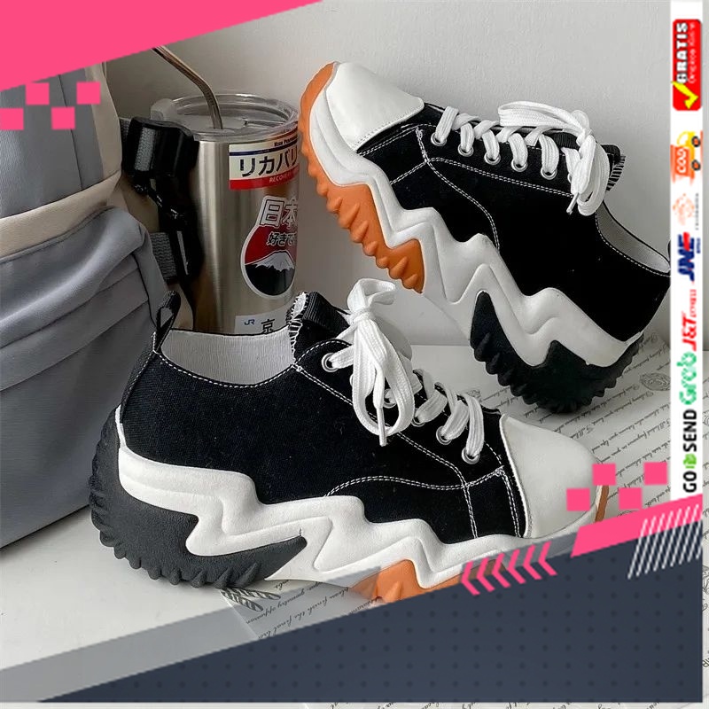 UKURAN SIZE 37 38 39 40 41 42 43 44 45 /Sepatu Sneakers Wanita Korea Zennix 01