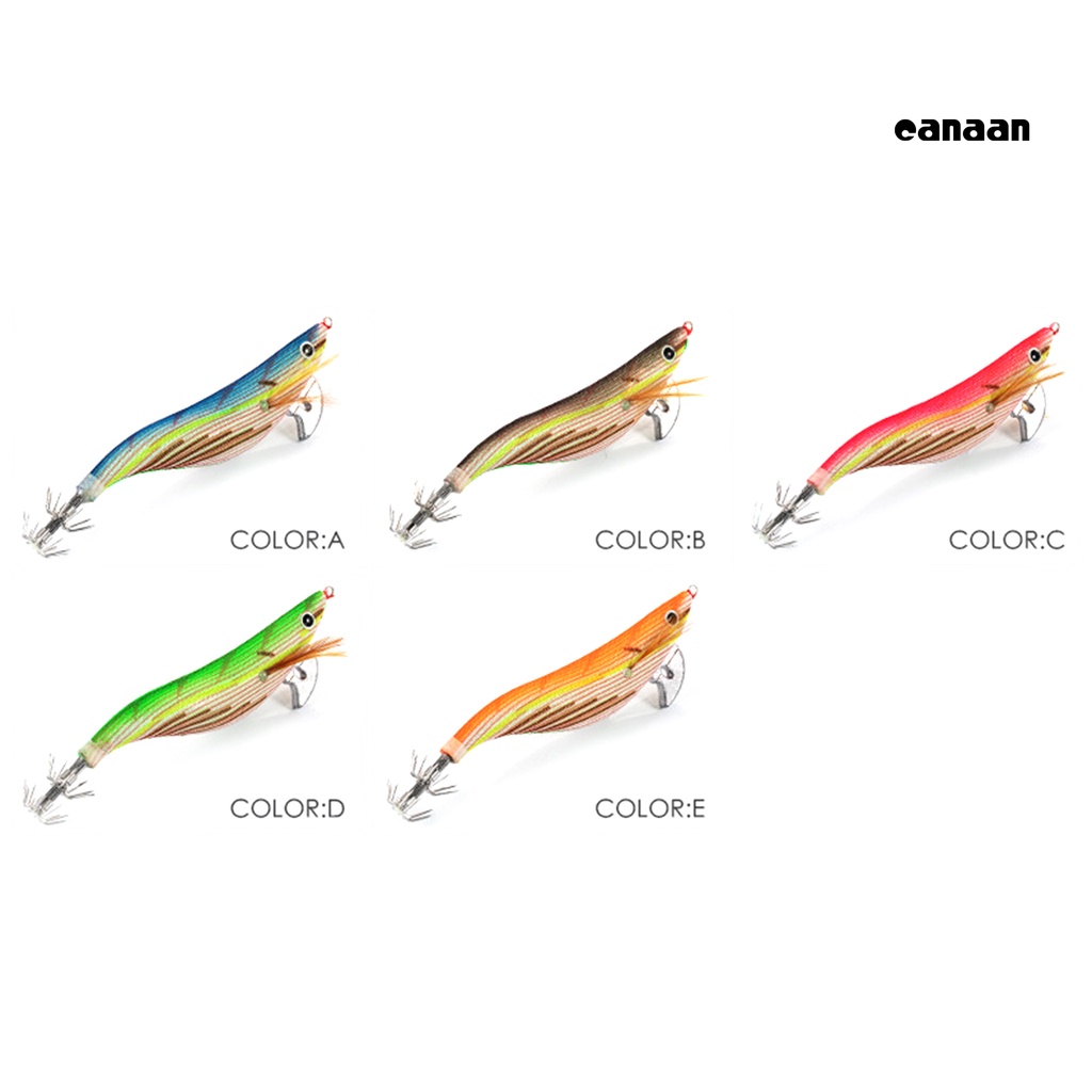 Cnn-15g/21g 92mm/110mm Jig Lures Kait Payung Ganda Ikan Menarik Ikan Cumi Cumi-Cumi Nyata Tampak Nyata Jig Umpan Untuk Angling