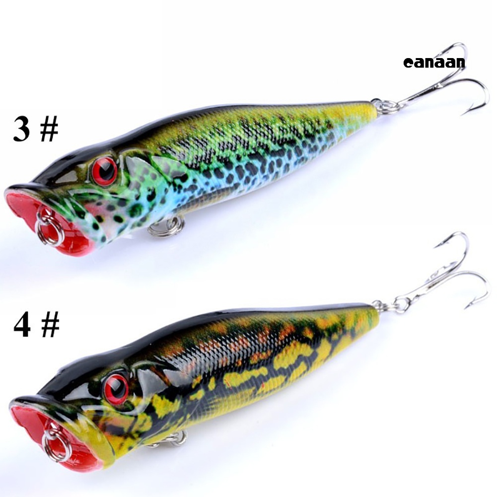 Cnn-1 Pc Memancing Umpan Tackle Topwater Mirip Hidup Mengapung Popper Kait Tajam Umpan Keras