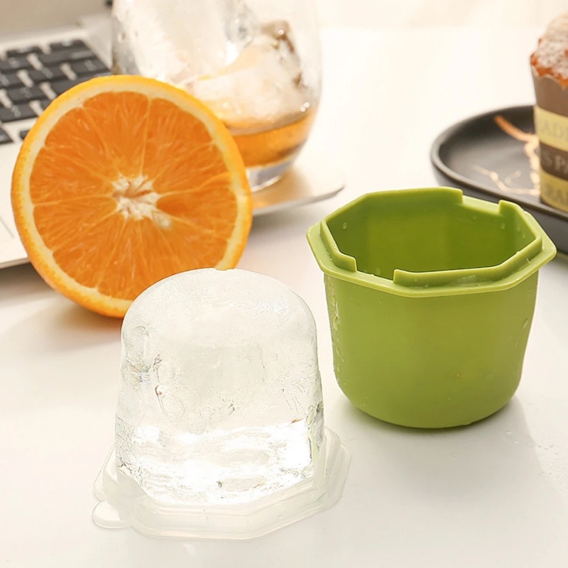 Cetakan Es Batu Beku Multi Bentuk Dengan Tutup/Reusable Whiskey Cocktail Ice Hoki Mold/Alat Pembuat Minuman Dingin Dapur