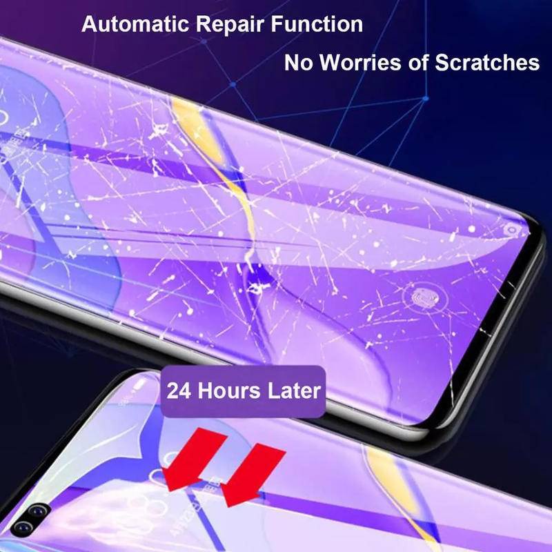 2pcs Pelindung Layar Untuk ZTE Axon 40 SE Pro 30 Ultra 11 10 Pro Hydrogel Film Premium Full cover Protection Film Untuk ZTE Voyage 40 Pro+nubia Red Magic 6R Z50 Z40 Z40S Z30 Pro Z20