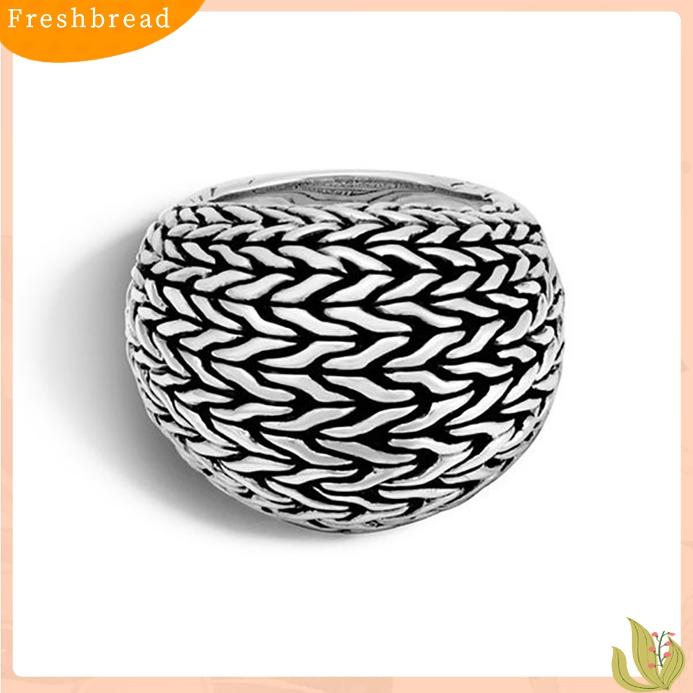 &lt; Freshbread &gt; Band Sarang Burung Punk Pria Wanita Perjamuan Cocktail Pesta Jari Cincin Hadiah Ulang Tahun