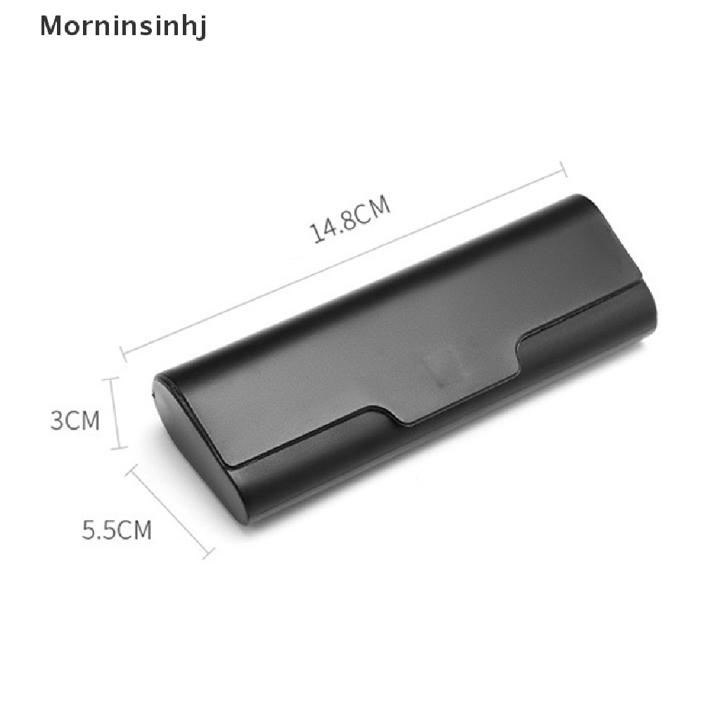 Mornin Frosted Plastic Transparant Glasses Case Simple Ringan Sunglasse Case Kotak Penyimpanan Light Hard Plastic Box id