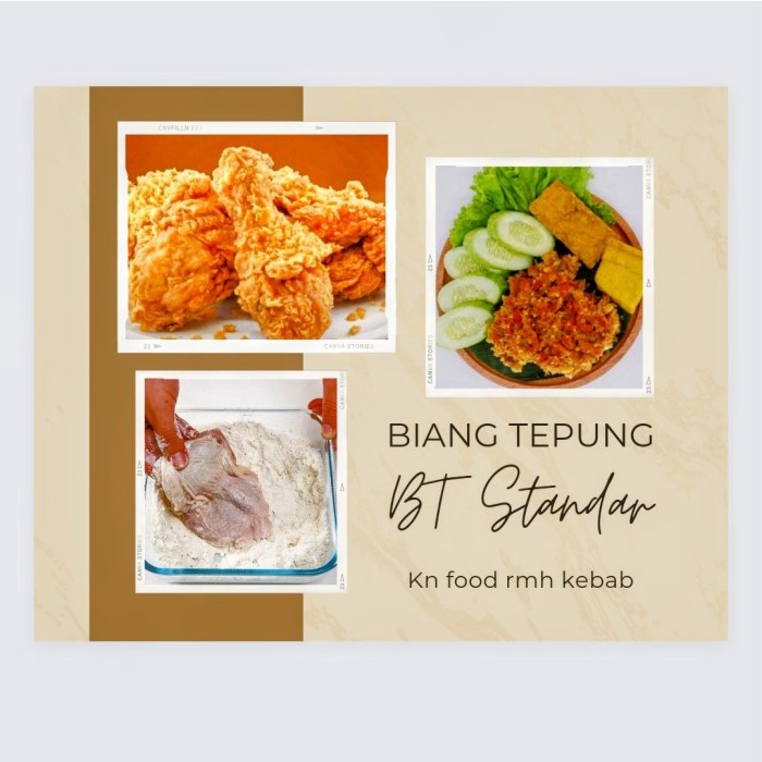 

Terlaris Bbb Tepung Ayam Fried Chicken Standar- Biang Tepung Fried Chicken Standar