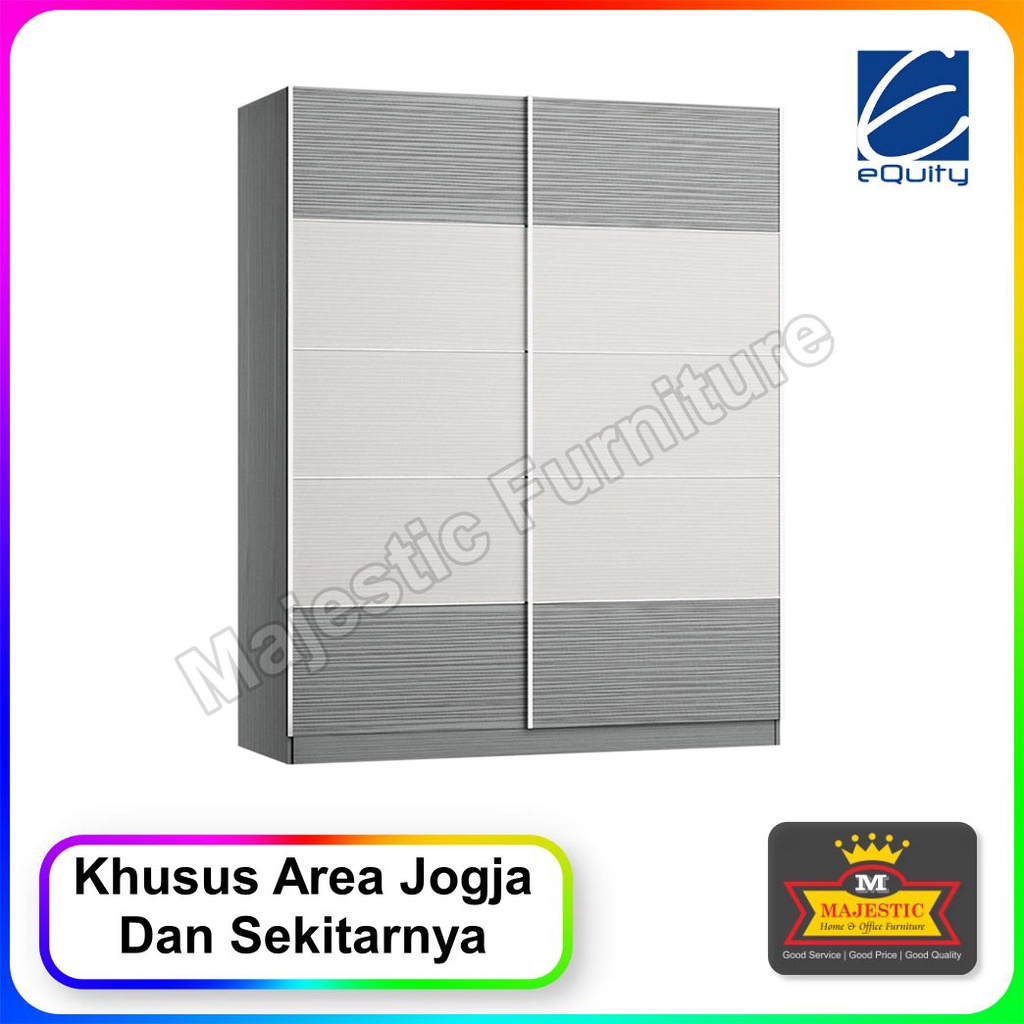 Lemari Pakaian Pintu Sliding - Equity LP 388 SL - Jogja