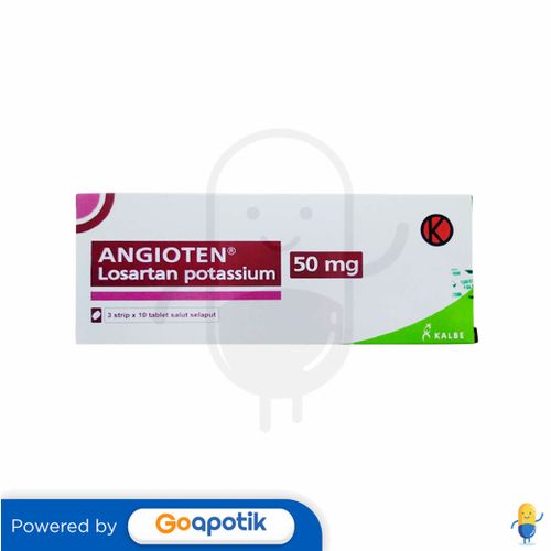 ANGIOTEN 50 MG BOX 30 TABLET