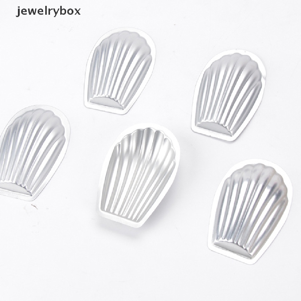 [jewelrybox] Cetakan Kue Baja Berbentuk Kerang Kue Cookie Biskuit Cetakan Bakeware Pan Mould Butik
