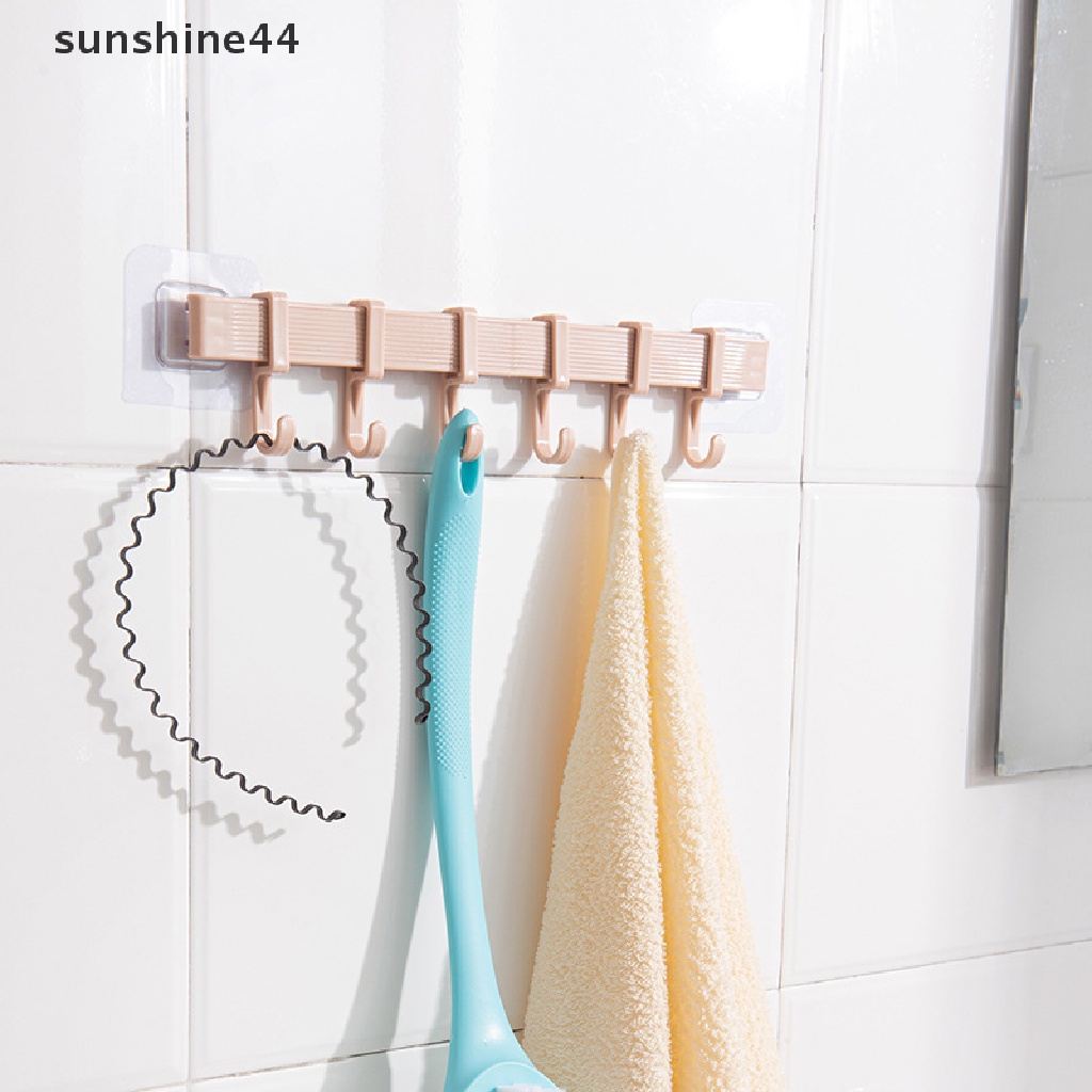 Sunshine Kitchen Storage Hook Lemari 6kait Rak Penyimpanan Organizer Rumah ID