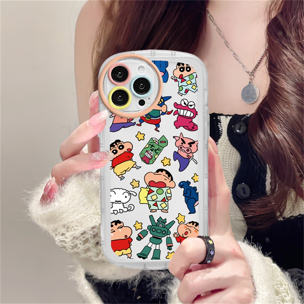 Iphone 11 11 Pro 11 Pro MAX 12 12 Pro 12 Pro MAX IPhone13 Pro MAX X XR XS Max6 6S 7 8 Plus SE 2020 Crayon Shin-chan Soft TPU Case DGX