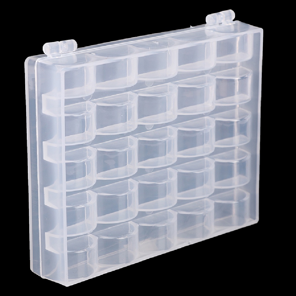 Sunshine 25/36 Spul Bobbins Mesin Jahit Kosongan Bobbin Case Organizer Kotak Penyimpanan ID