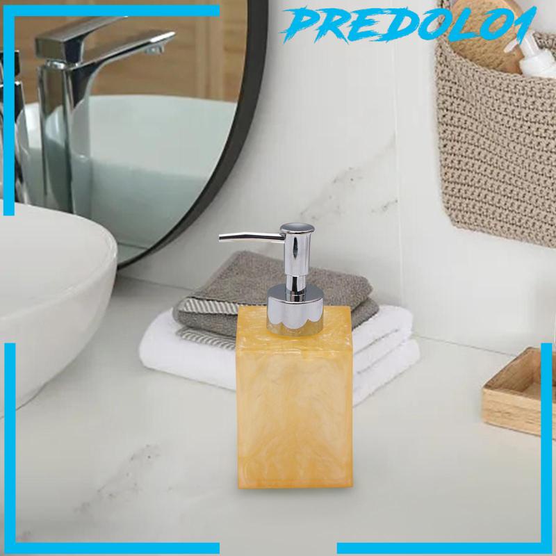 [Predolo1] Dispenser Sabun Botol Pump Desain Tekstur Marmer Untuk Sabun Cuci Krim Mandi