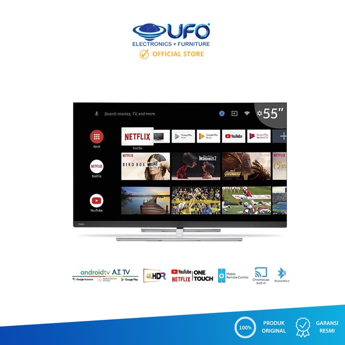 AQUA 55 Inch Led Smart Android LED TV 4K LE55AQT7000QUPRO