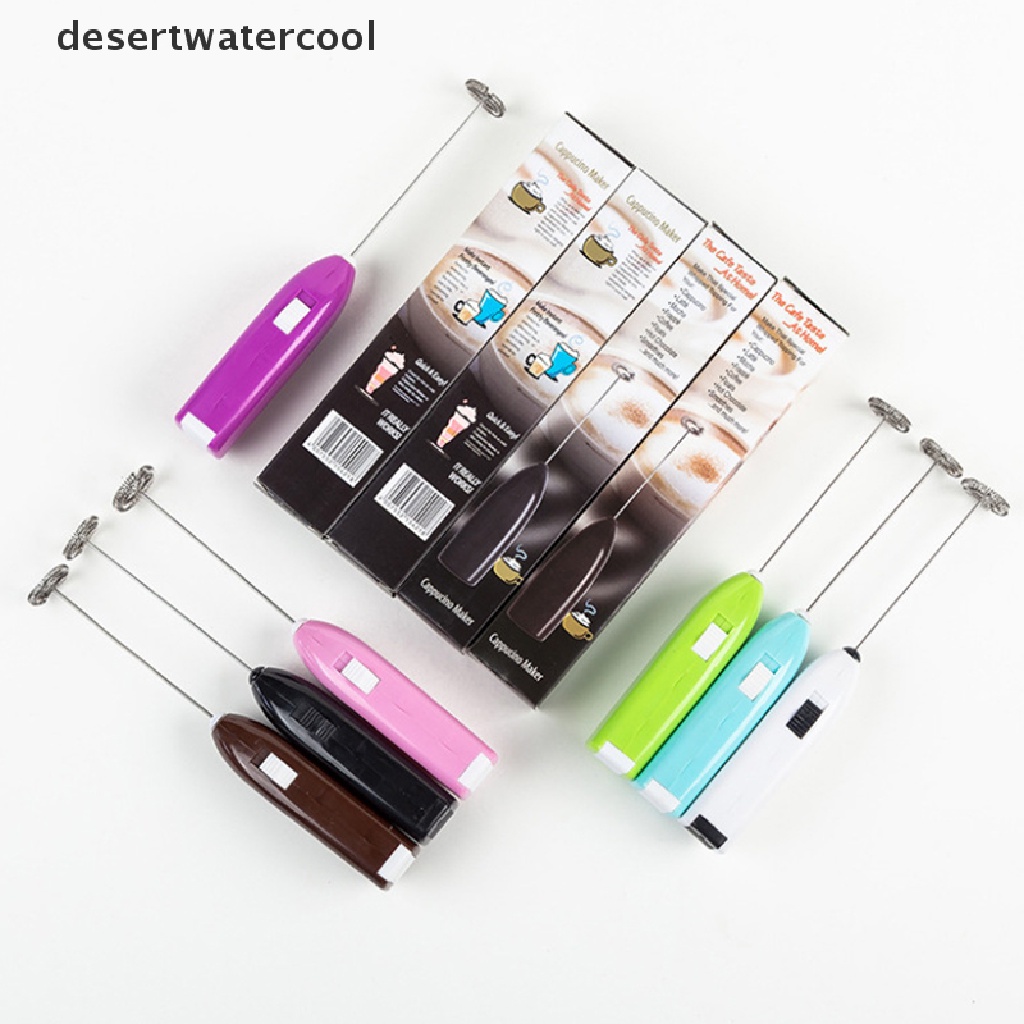 Deid Kocokan Kopi Susu Mixer Pengocok Telur Elektrik Frother Foamer Mini Handle Stirrer Martijn