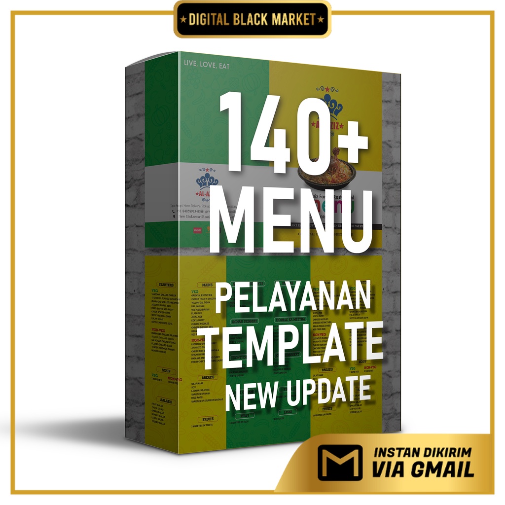 140 Desain Menu Pelayanan CorelDrawX4