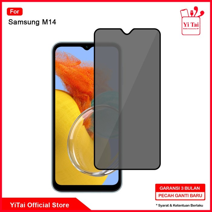 YI TAI - Tempered Glass Spy Samsung M14 Yitai Indonesia