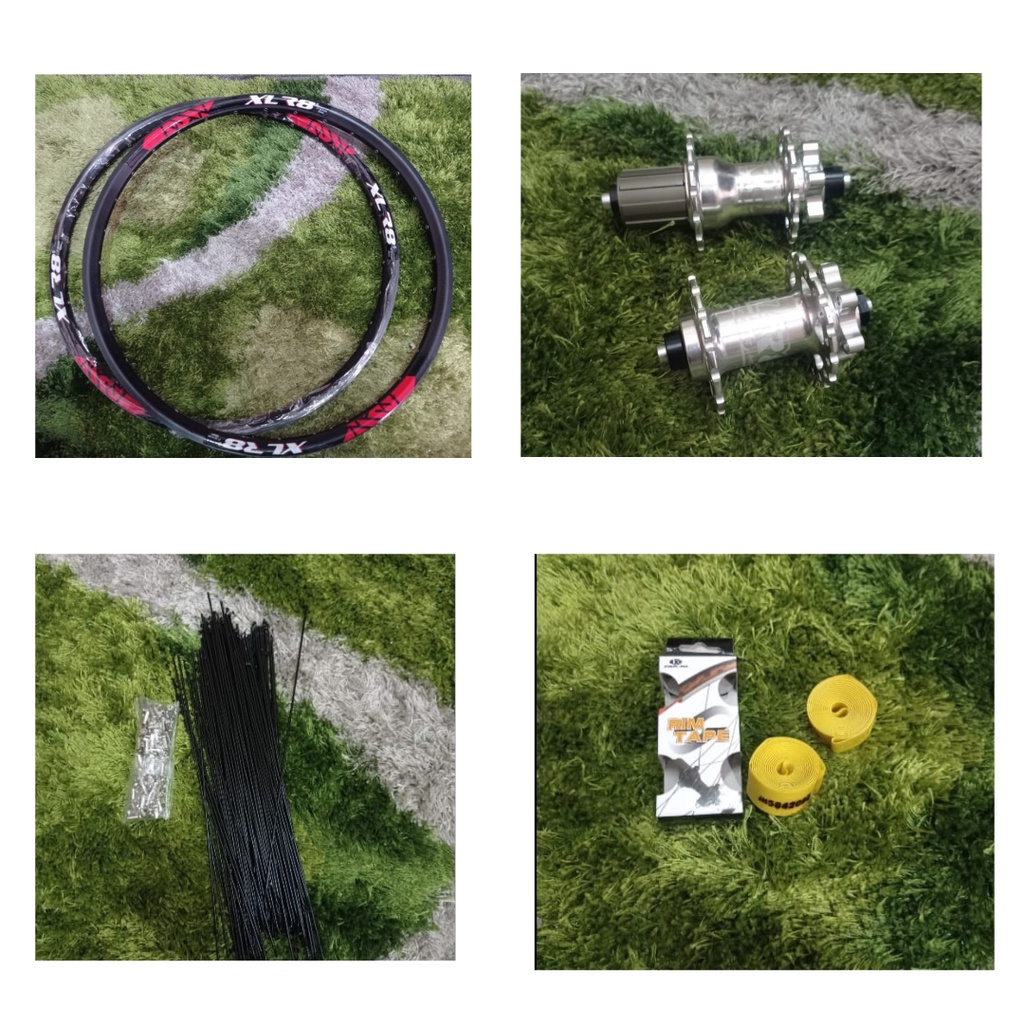 WHEELSET XLR8 27.5 INCH 32 HOLE DISCBRAKE