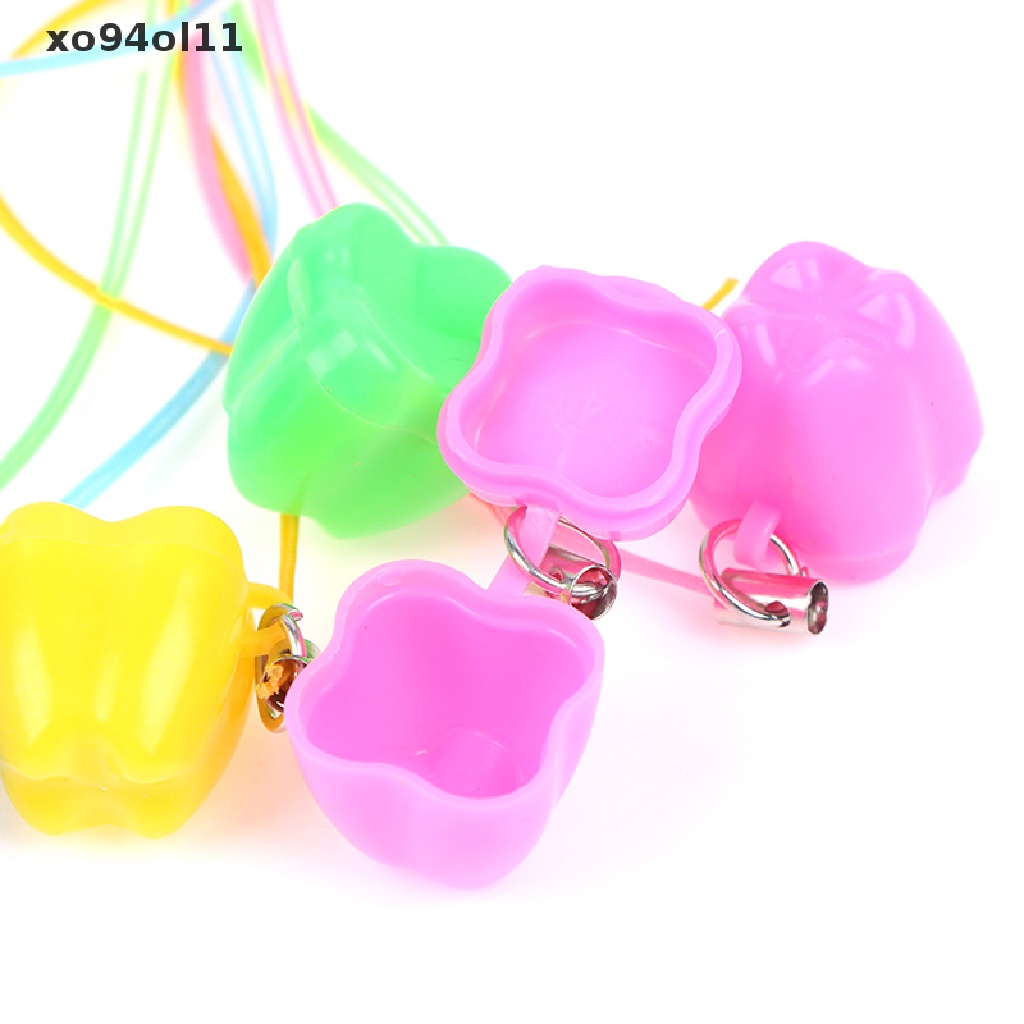 Xo 10pcs Colorful Baby Kids Tooth Storage Box Organizer Gigi Susu Tempat Kenang Kenangan OL